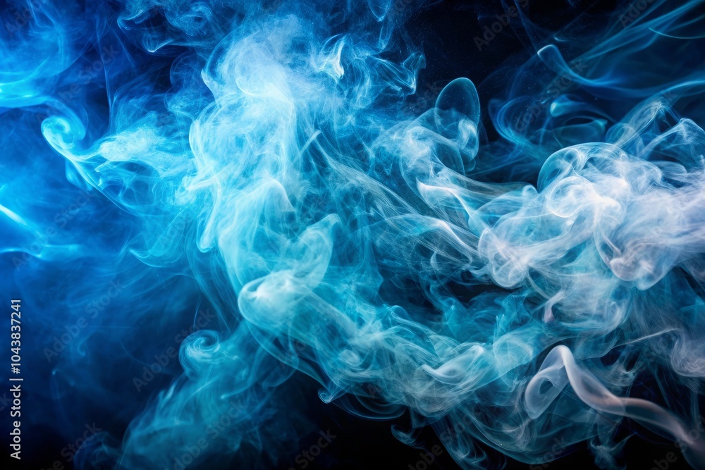 HighRes Blue Smoke Texture Background for Design HighRes Blue Smoke Texture Background for Design