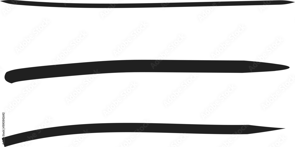 Black brush strokes on a white background. Brush strokes of a grunge background. Black brush strokes on a white background. Brush strokes of a grunge background.