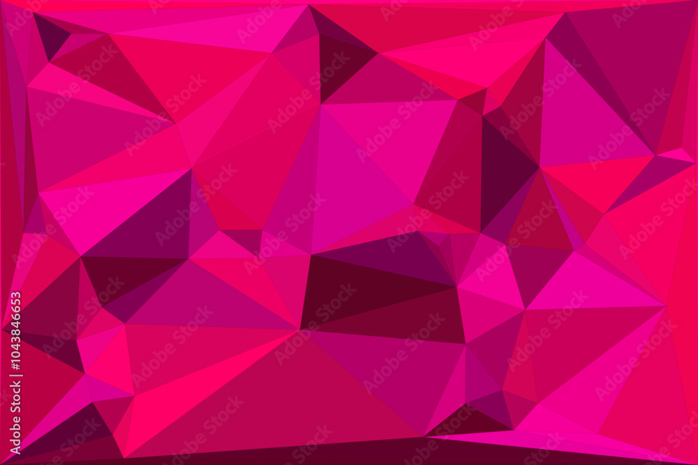 Abstract Triangular Background