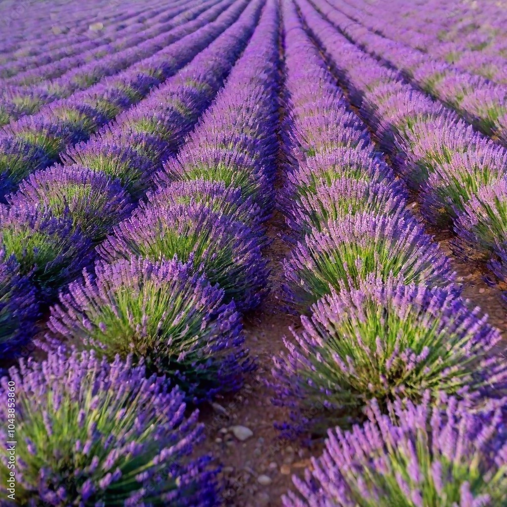 Obraz premium lavender field, purple flowers