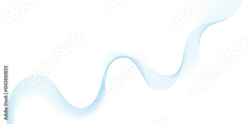 Premium abstract background design with wave line pattern texture in luxury pastel color.