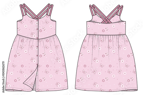 pink dress