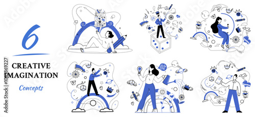 Risk management vector illustration. Control is vigilant watchman standing at gates risk, ensuring secure financial fortress Success is reward for those who navigate perilous path risk