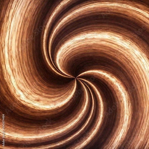 An extreme close-up of walnut wood grain in a cartoon style, featuring oversized swirls and vibrant, exaggerated tones that give the natural texture a fun, animated feel.