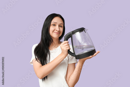 Beautiful young woman with ...