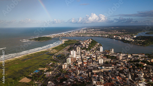 Aerial View of Ilhéus, Bahia, Brasil