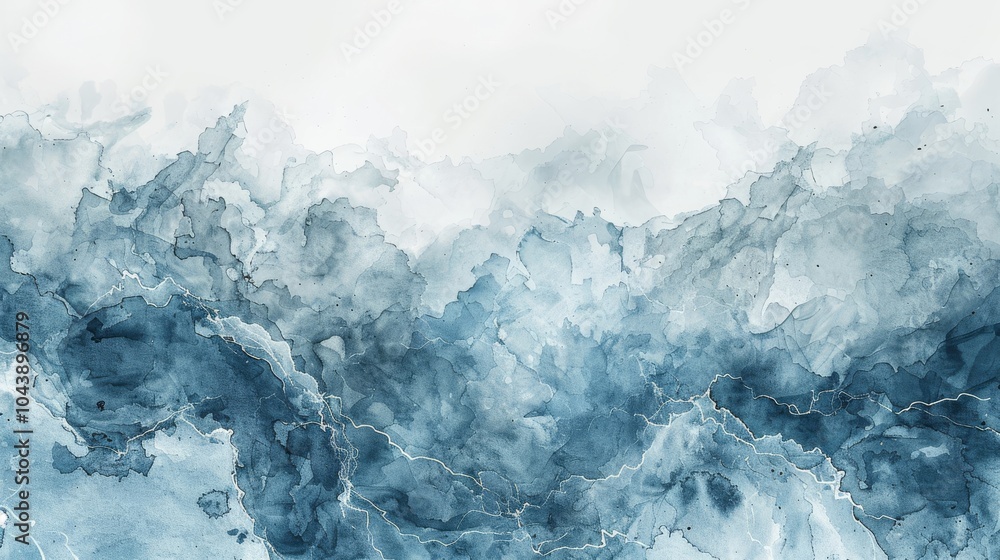 Watercolor stone texture with cool grey and blue tones, smooth and calming, ideal for nature-inspired designs Watercolor stone texture with cool grey and blue tones, smooth and calming, ideal for nature-inspired designs