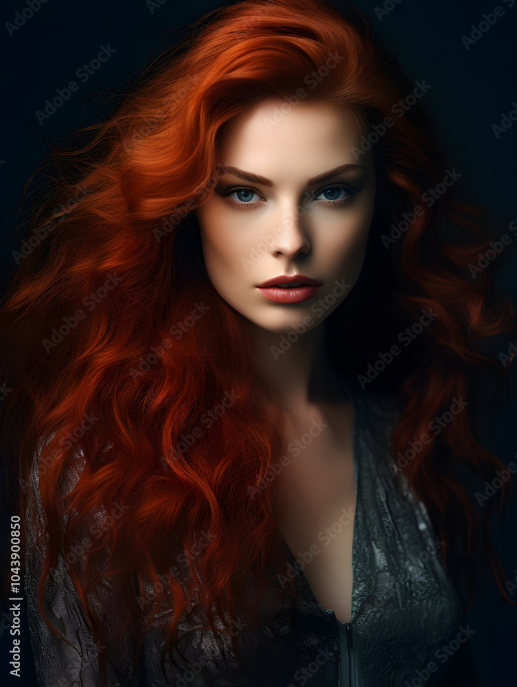 portrait of a model woman portrait of a model woman