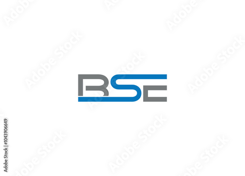 Free Download Letter BSE logo design Initial vector Custom brand logo template - GFXLoad