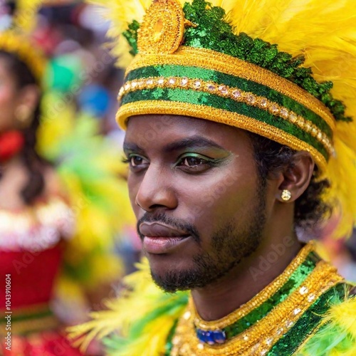 sao paulo, brazil, november 3 1, 2 0 1 9. the samba school of the samba school parade, in the city, samba photo