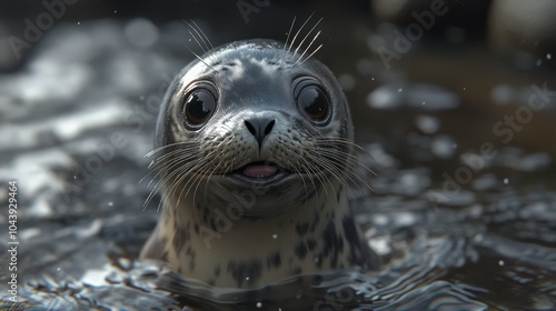 Smile like a baby seal