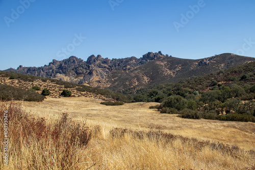 Landschaft im Pinnacles Nationalpark in Kalifornien