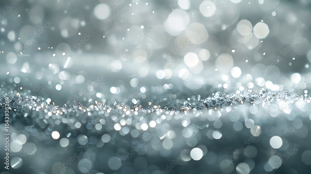 Silver glitter texture white sparkling shiny wrapping background Silver Sequins in Abstract Focus Silver glitter texture white sparkling shiny wrapping background Silver Sequins in Abstract Focus