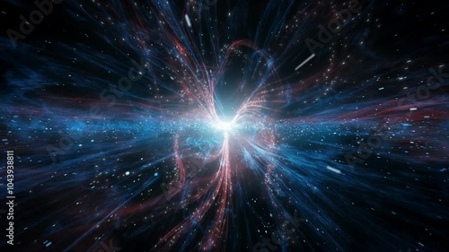 Bang bang explosion in space