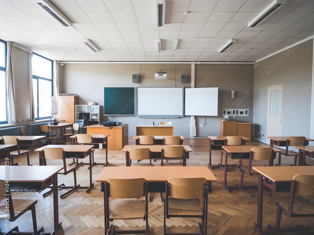 Fototapeta premium class room interior design