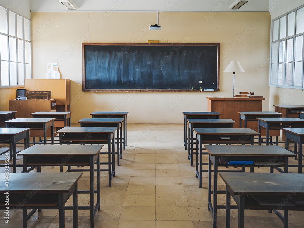 Fototapeta premium class room interior design