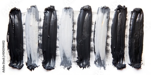 Abstract Black and White Pa...