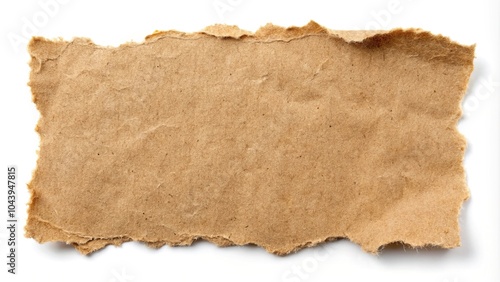 Wallpaper Mural Close-up torn paper isolated on white background Torontodigital.ca