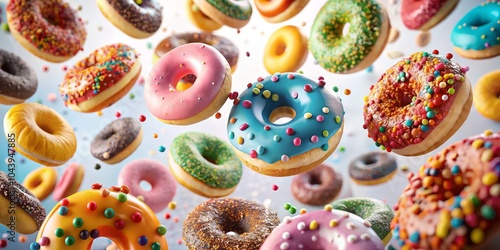 Donut Party A Colorful Expl...
