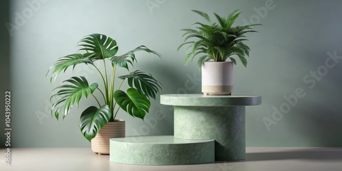 Green Minimalist Product Di...