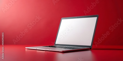 Laptop Mockup with Blank Sc...