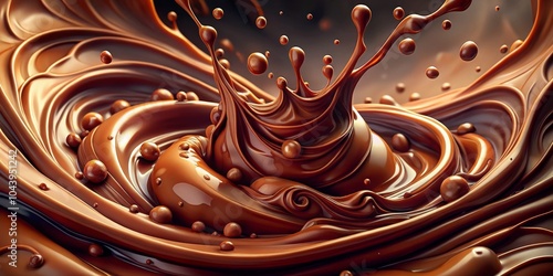 Liquid Chocolate Splash Abs...