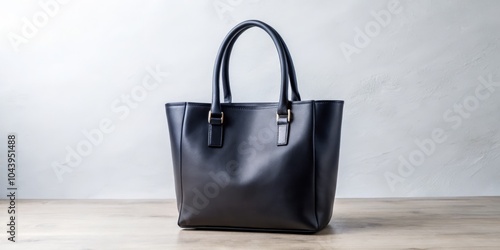 Minimalist Black Leather To...