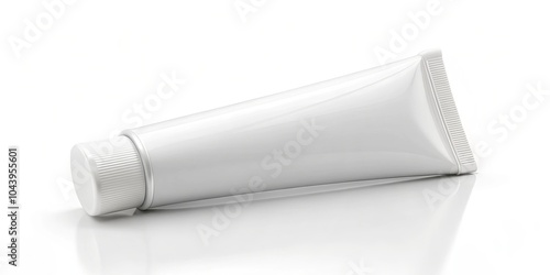 White Tube Mockup Isolated ...