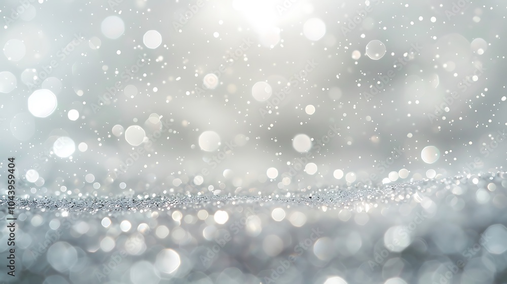 Silver glitter texture white sparkling shiny wrapping background Silver Sequins in Abstract Focus Silver glitter texture white sparkling shiny wrapping background Silver Sequins in Abstract Focus