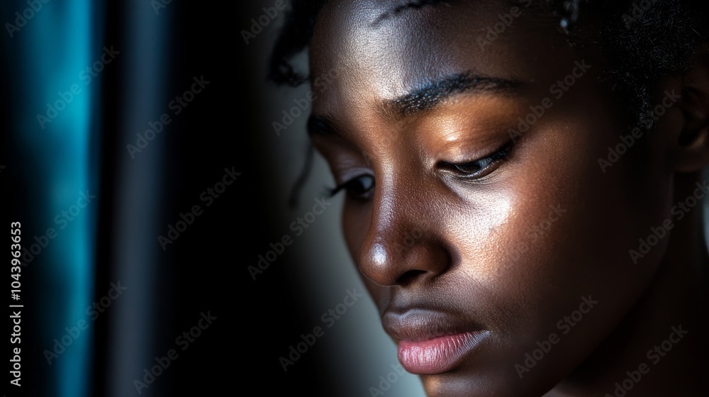Mental health challenges depicted through close-up portraits of individuals experiencing different emotions in therapy sessions, photography style, photo of Mental health challenges depicted through close-up portraits of individuals experiencing different emotions in therapy sessions, photography style, photo of