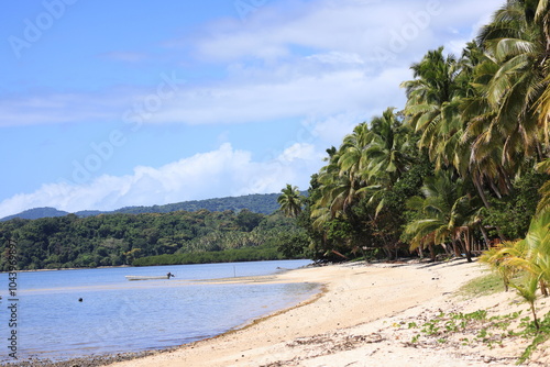 a beach on the island of kadavu in fiji