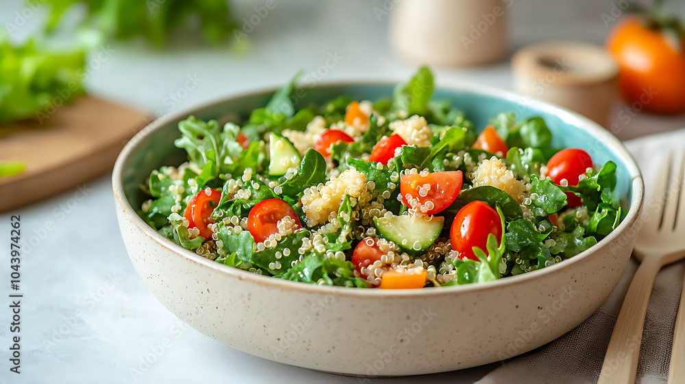 Quinoa Salad with Tomatoes and Cucumber: A Healthy and Delicious Recipe