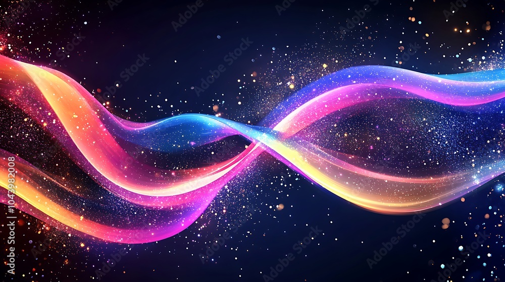 Radiating Neon Light Burst, futuristic flashes, Motion lights, Colorful Streaks on Dark Background Radiating Neon Light Burst, futuristic flashes, Motion lights, Colorful Streaks on Dark Background
