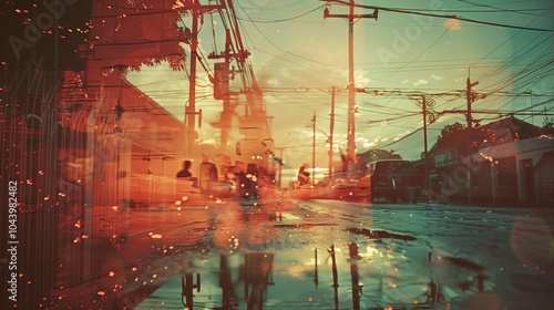 all different realities coming from One superimposition analog