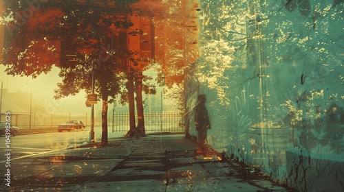 all different realities coming from One superimposition analog