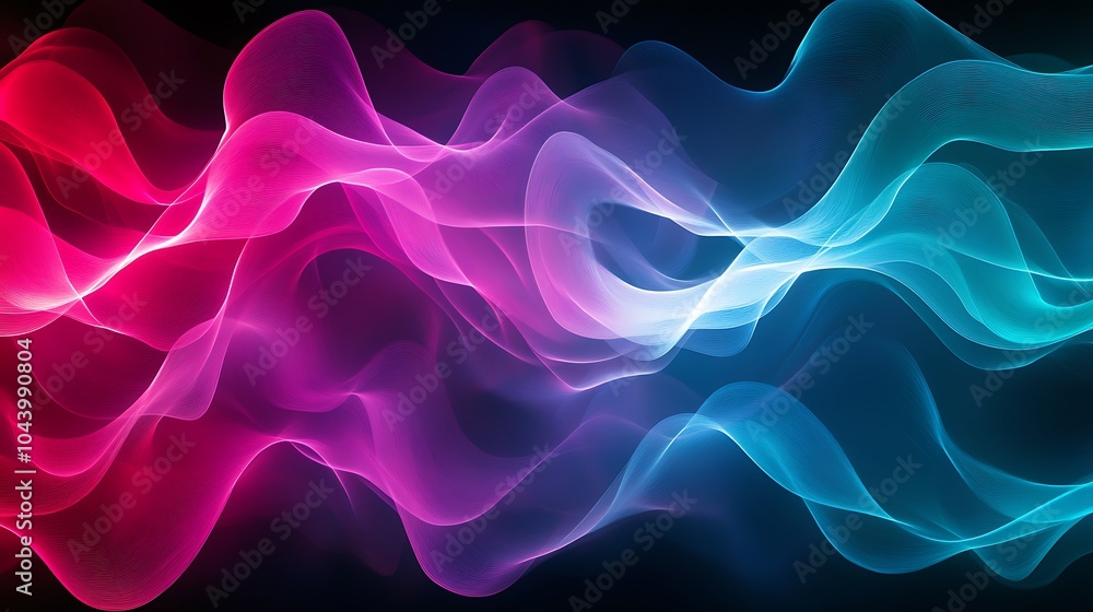 Fototapeta premium Radiating Neon Light Burst, futuristic flashes, Motion lights, Colorful Streaks on Dark Background