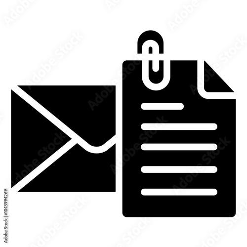 Mail Attachment Icon