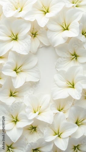 Beautiful white lilies creating a serene texture