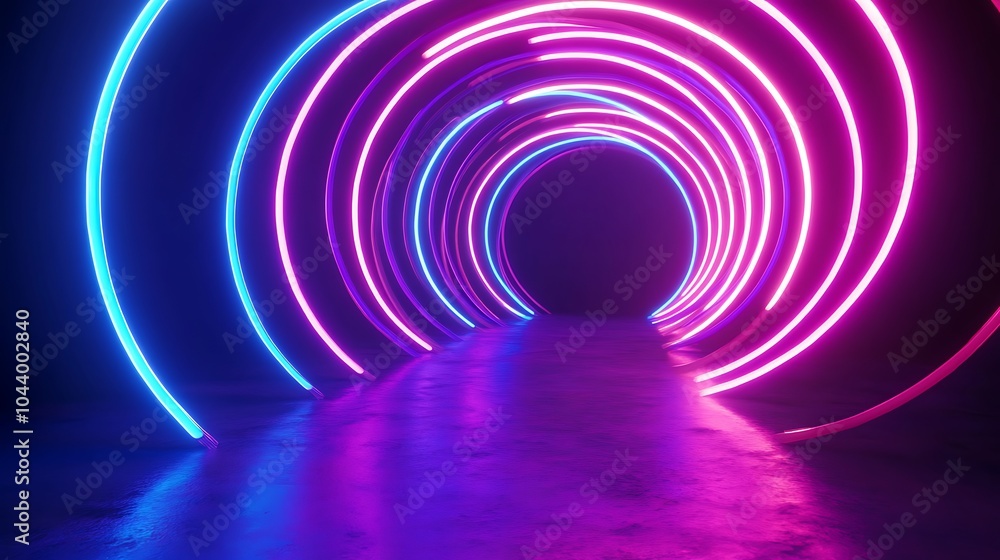 Radiating Neon Light Burst, futuristic flashes, Motion lights, Colorful Streaks on Dark Background Radiating Neon Light Burst, futuristic flashes, Motion lights, Colorful Streaks on Dark Background