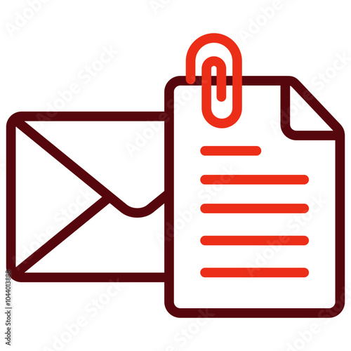 Mail Attachment Icon