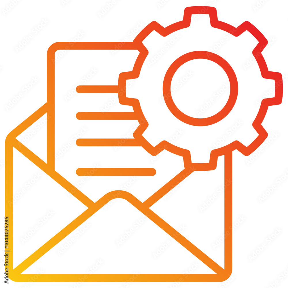 Email Settings Icon Email Settings Icon