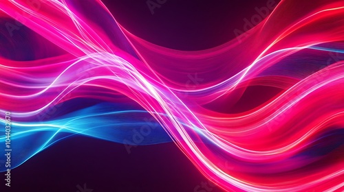 Wallpaper Mural Radiating Neon Light Burst, futuristic flashes, Motion lights,  Colorful Streaks on Dark Background Torontodigital.ca