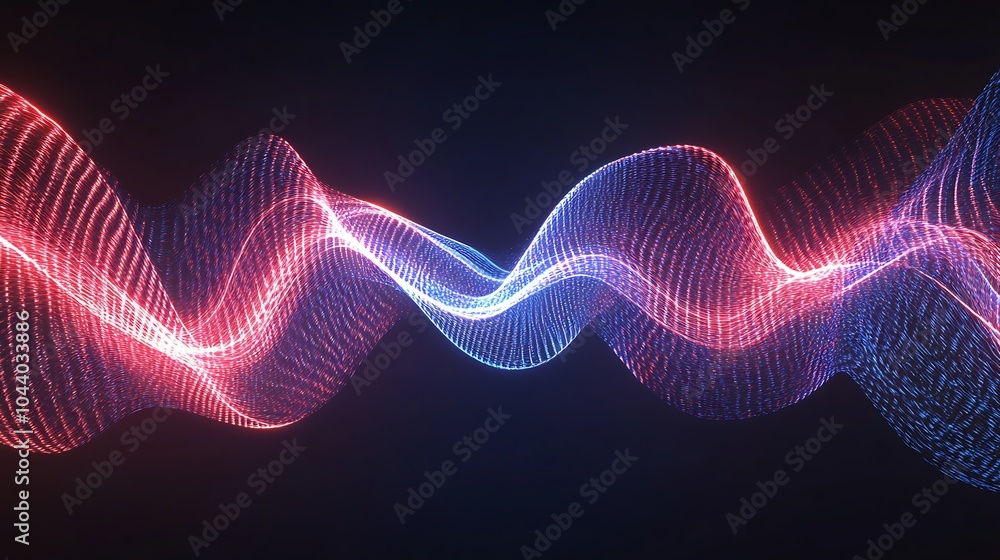 Fototapeta premium Radiating Neon Light Burst, futuristic flashes, Motion lights, Colorful Streaks on Dark Background
