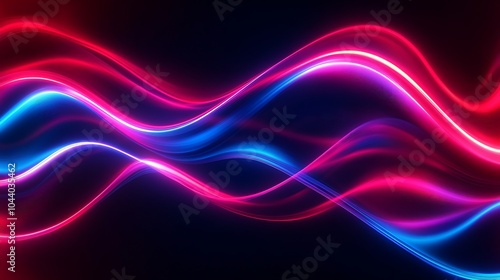 Wallpaper Mural Radiating Neon Light Burst, futuristic flashes, Motion lights,  Colorful Streaks on Dark Background Torontodigital.ca