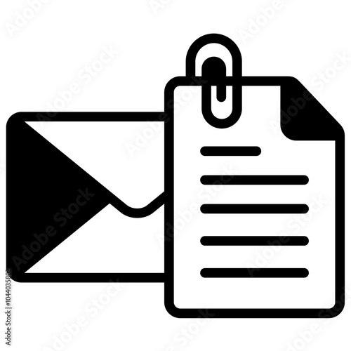 Mail Attachment Icon