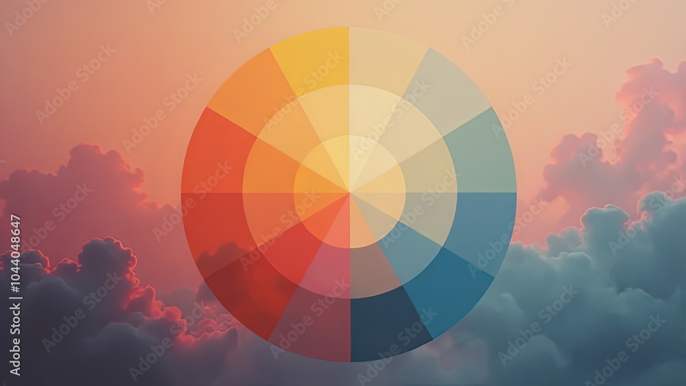 Obraz premium Itten's color circle