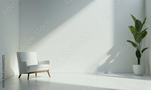 For online presentations and virtual meetings and video conference calls with teams, a simple and clean white wall or backdrop is ideal