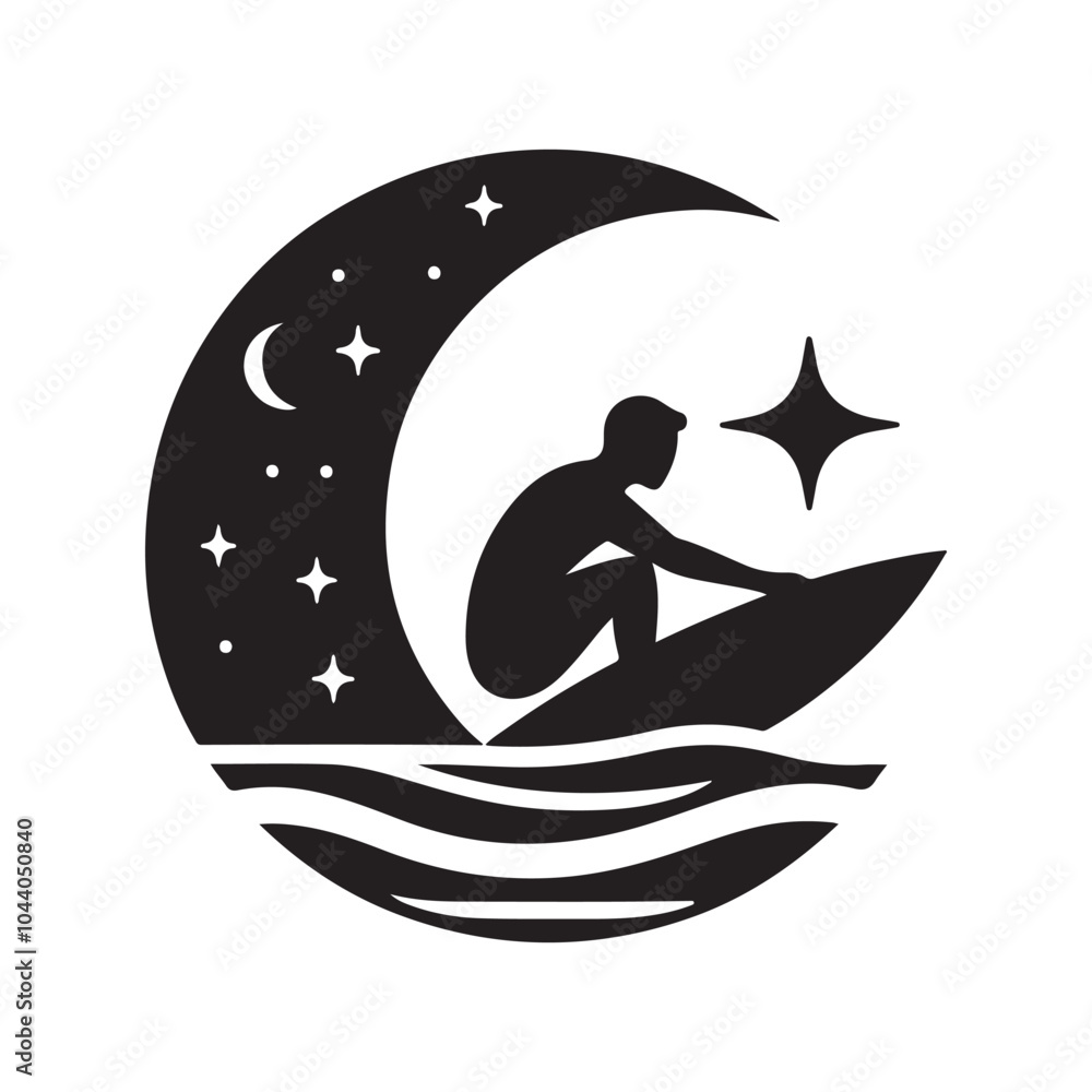 Surfing Silhouette Vectors – Perfect for Summer and Beach Designs Surfing Silhouette Vectors – Perfect for Summer and Beach Designs