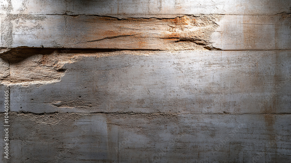 Fototapeta premium Concrete wall with cracks and texture