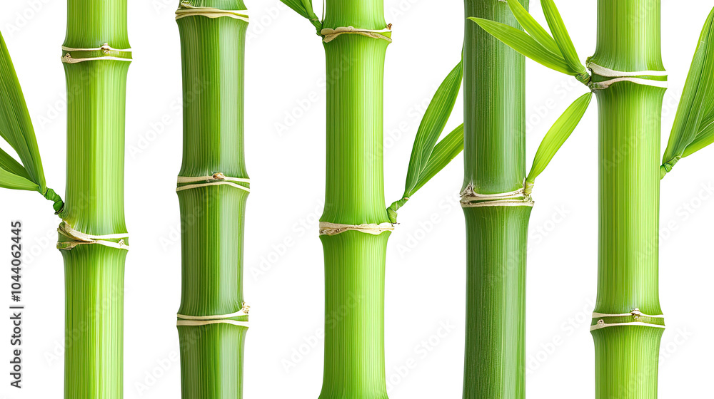 Macro Shots of Fortunate Bamboo Growing in Its Natural Habitat Generative AI Macro Shots of Fortunate Bamboo Growing in Its Natural Habitat Generative AI